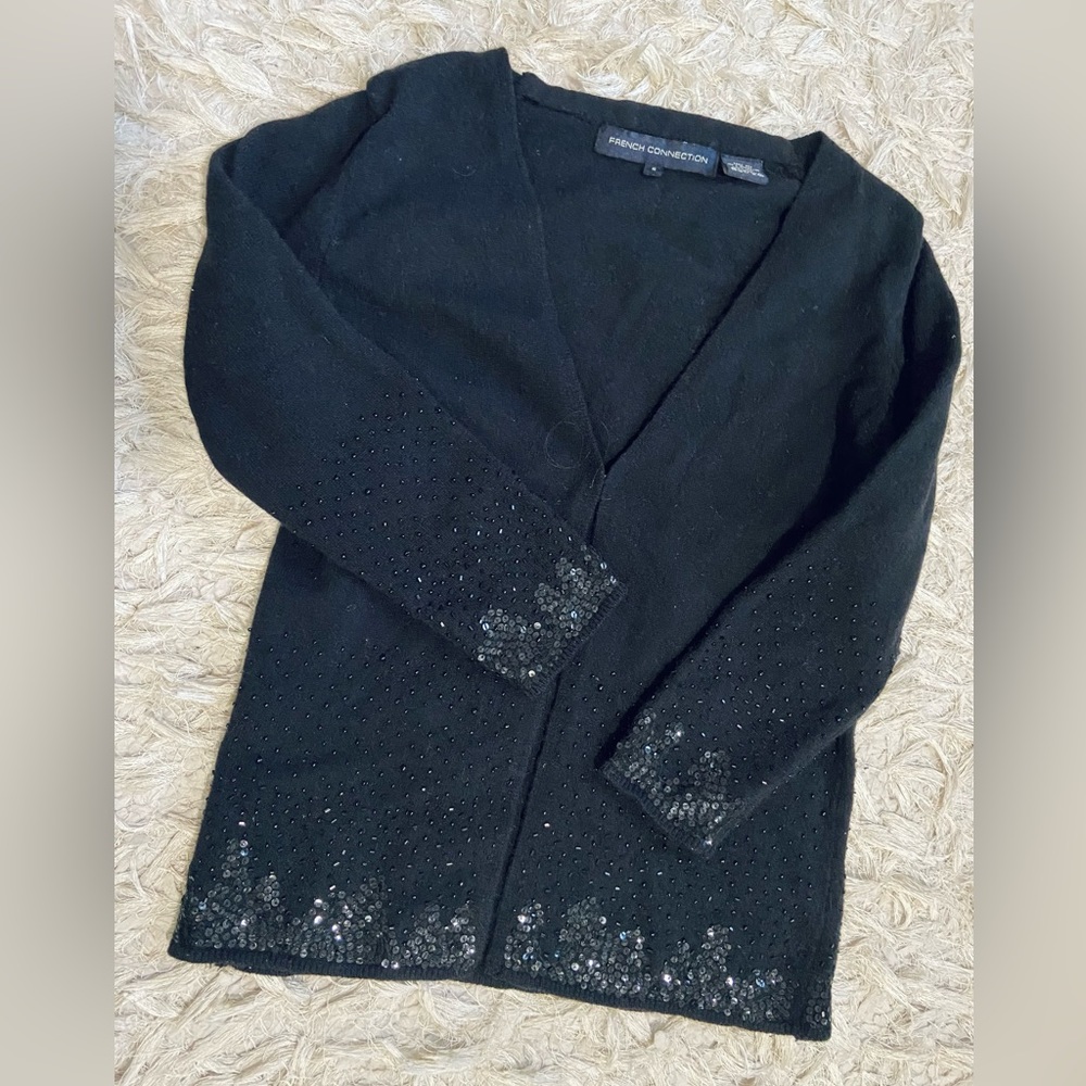 French connection sequined sweater